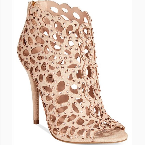 Zigi Soho Rhinestone Caged Booties - Picture 4 of 4